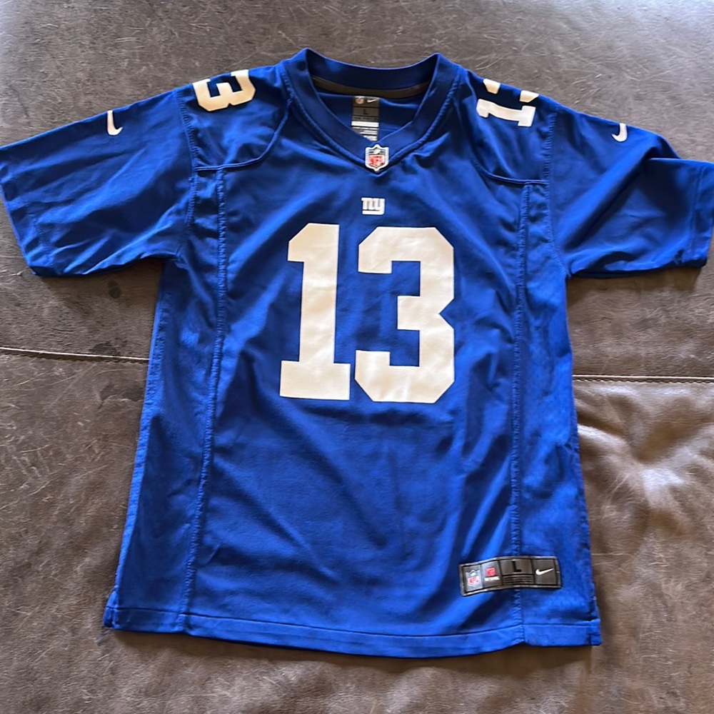 Official NFL NY giants Nike Beckham Jr. Jersey